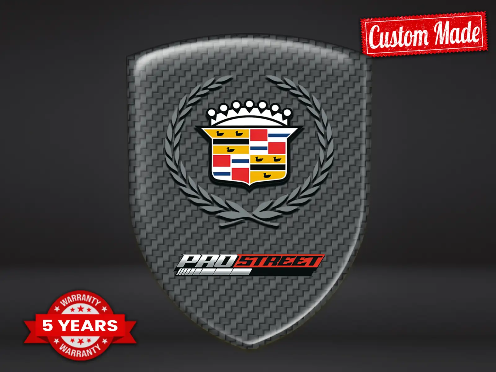 Cadillac Stickers Permanents Pro Max Durable Design Stylé ST